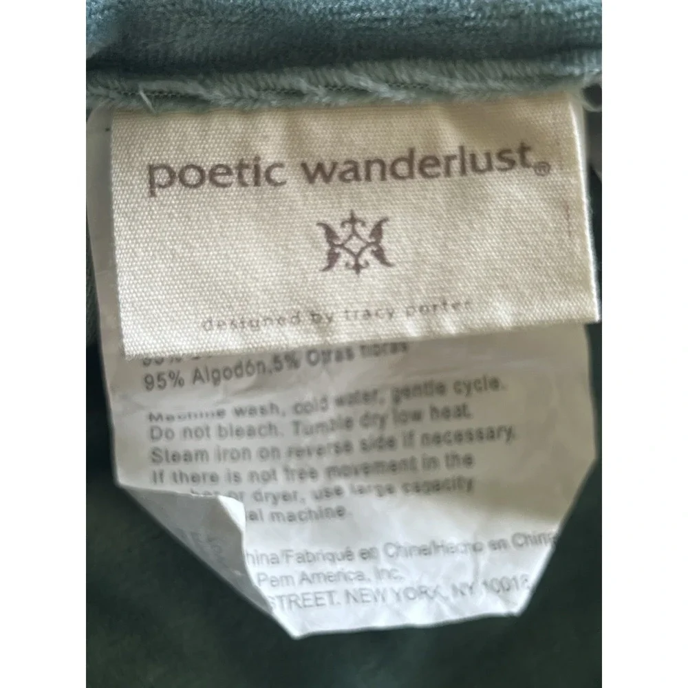 Pair Poetic Wanderlust‎ Tracy Porter 20″  Crushed Velvet Pillow Shams Covers